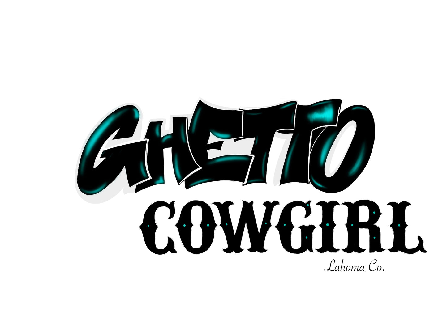 Black Ghetto Cowgirl Crop