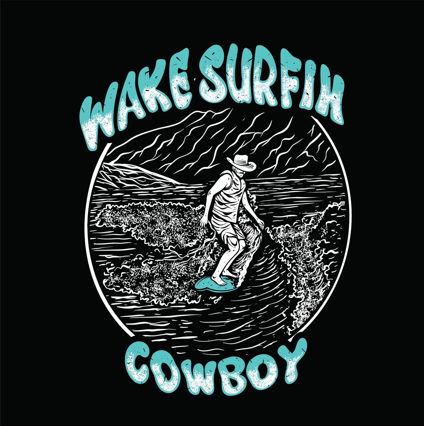 Wake Surfin Cowboy